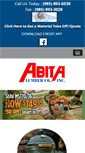 Mobile Screenshot of abitalumber.com